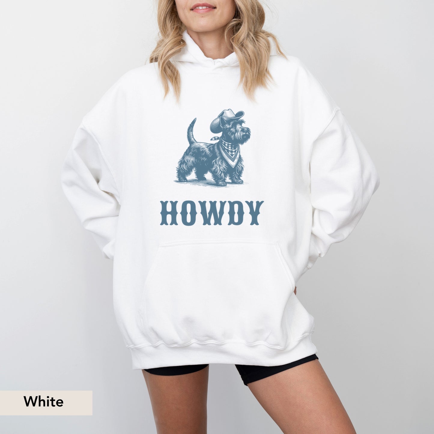 Howdy Scottish Terrier Hoodie