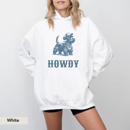Howdy Scottish Terrier Hoodie