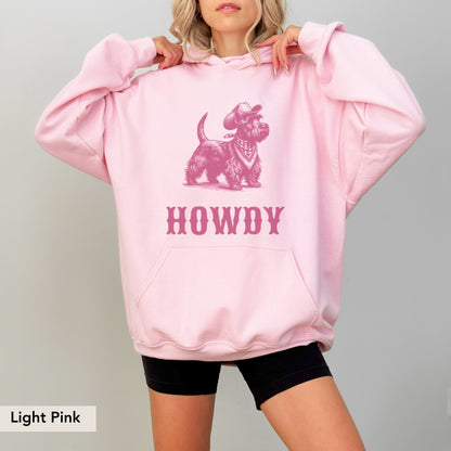 Howdy Scottish Terrier Hoodie