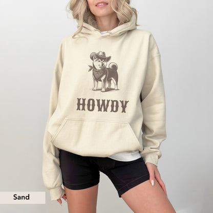 Howdy Shiba Inu Hoodie