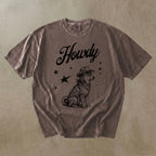 Howdy Shiba Inu T-shirt
