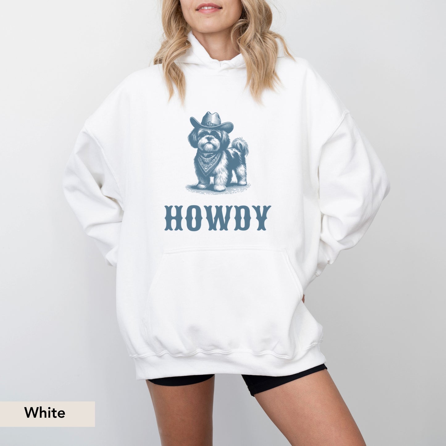 Howdy Shih Tzu Hoodie