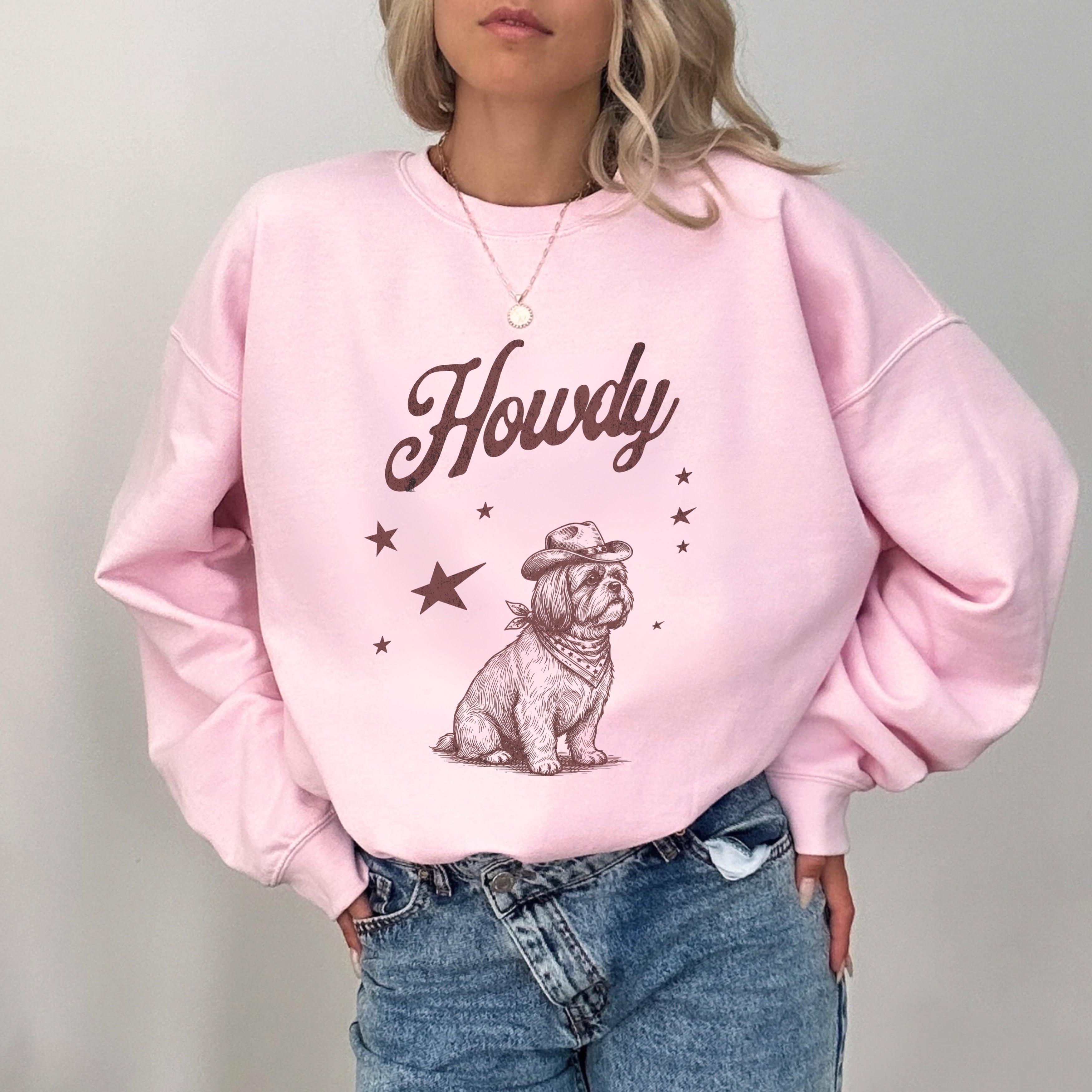 Howdy Shih Tzu Sweatshirt