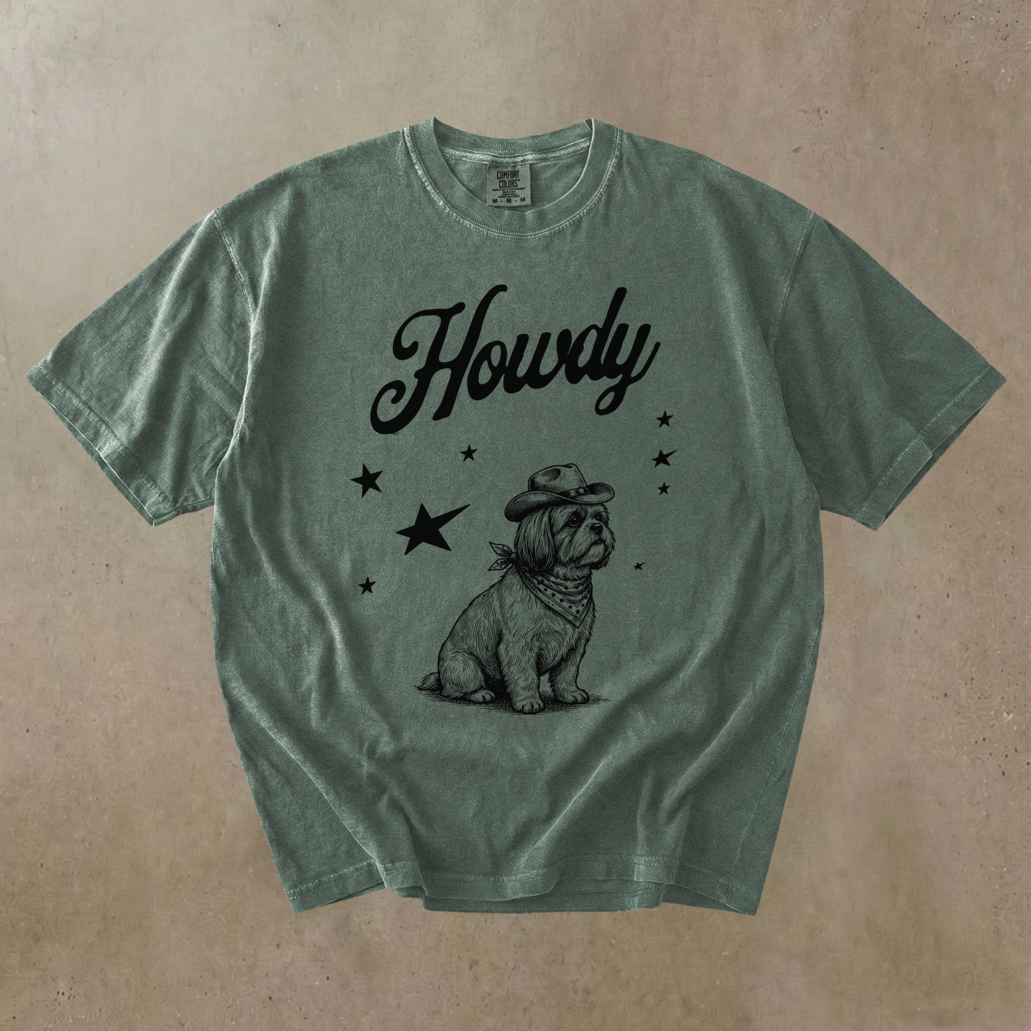 Howdy Shih Tzu T-shirt