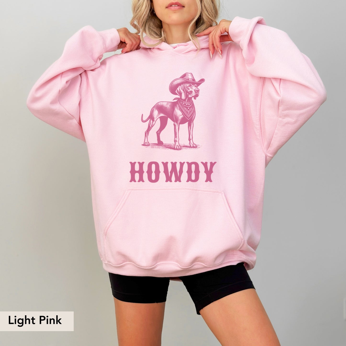 Howdy Vizsla Hoodie