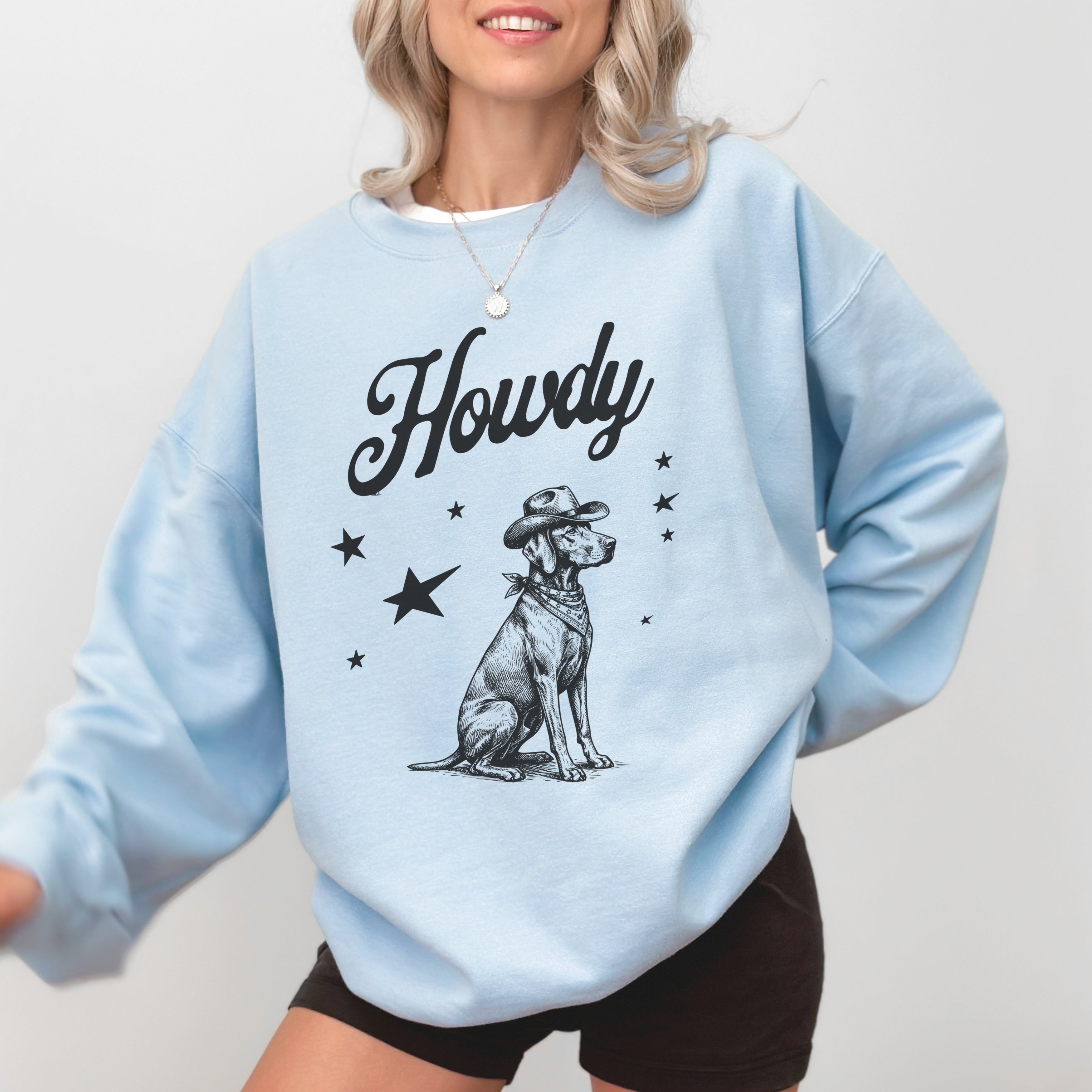 Howdy Vizsla Sweatshirt