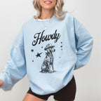 Howdy Weimaraner Sweatshirt