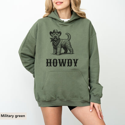 Howdy Wheaten Terrier Hoodie