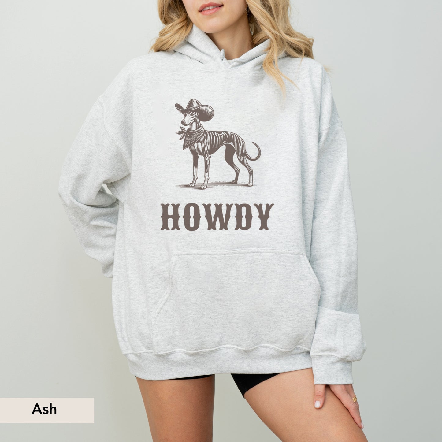 Howdy Whippet Hoodie