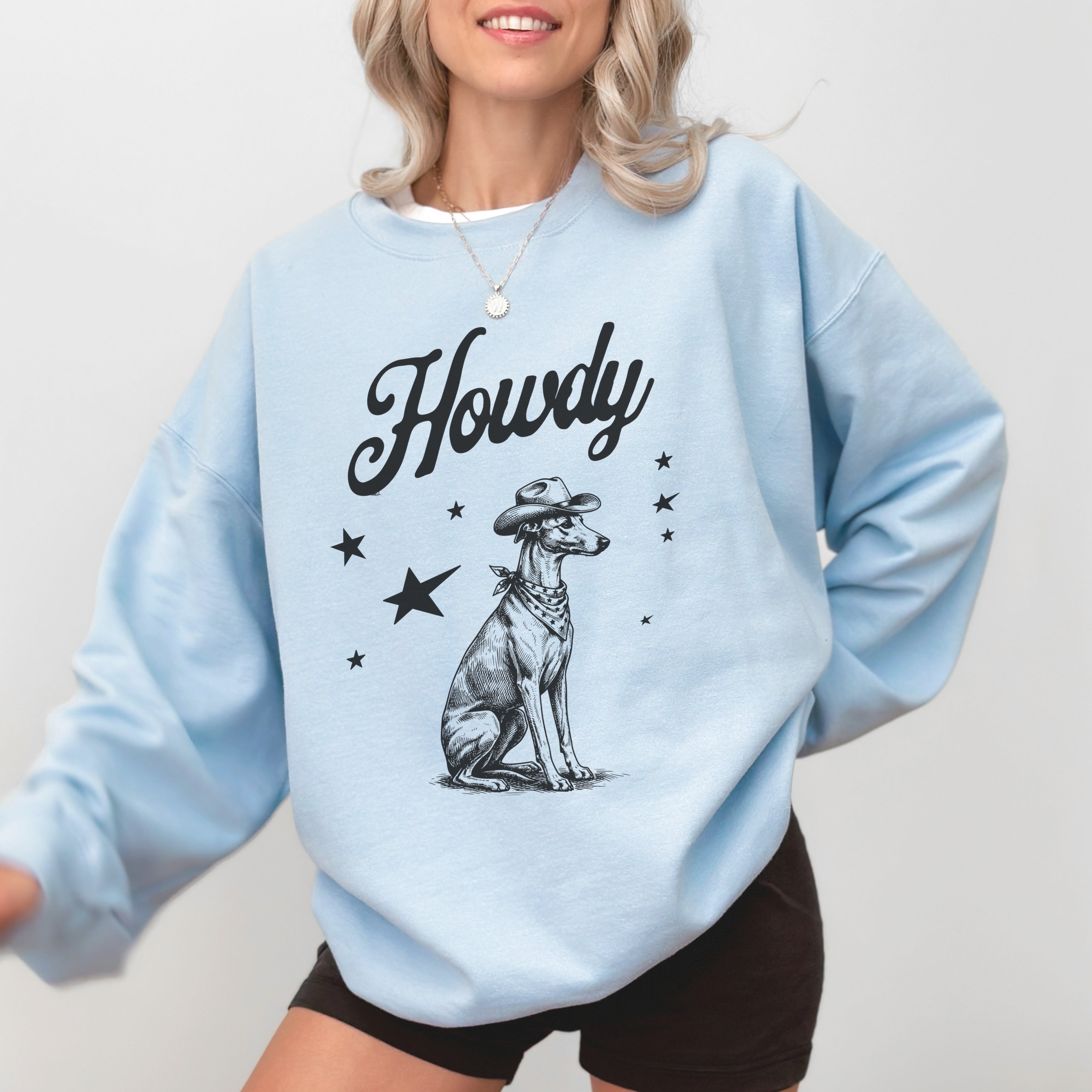 Howdy Whippet Sweatshirt