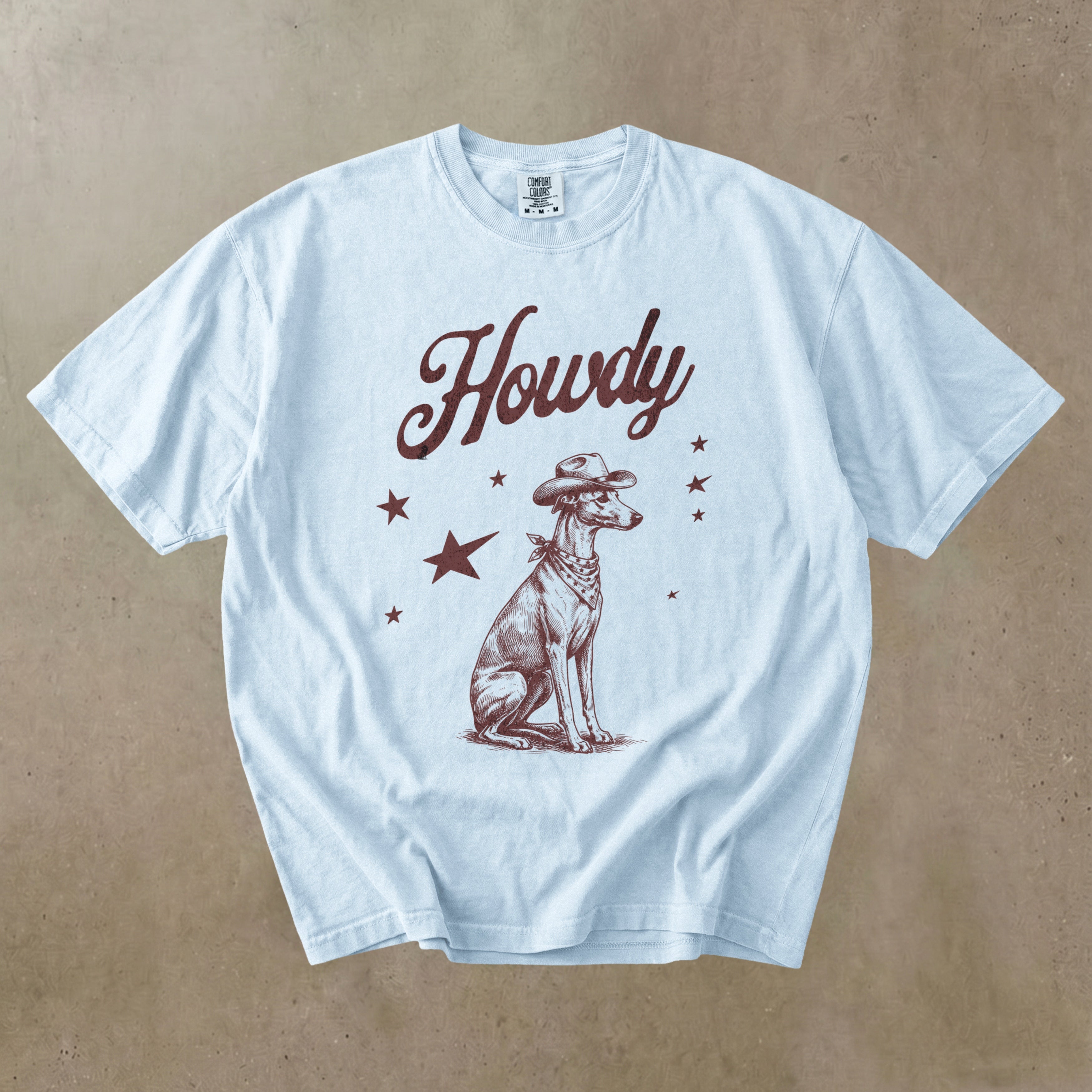 Howdy Whippet T-shirt