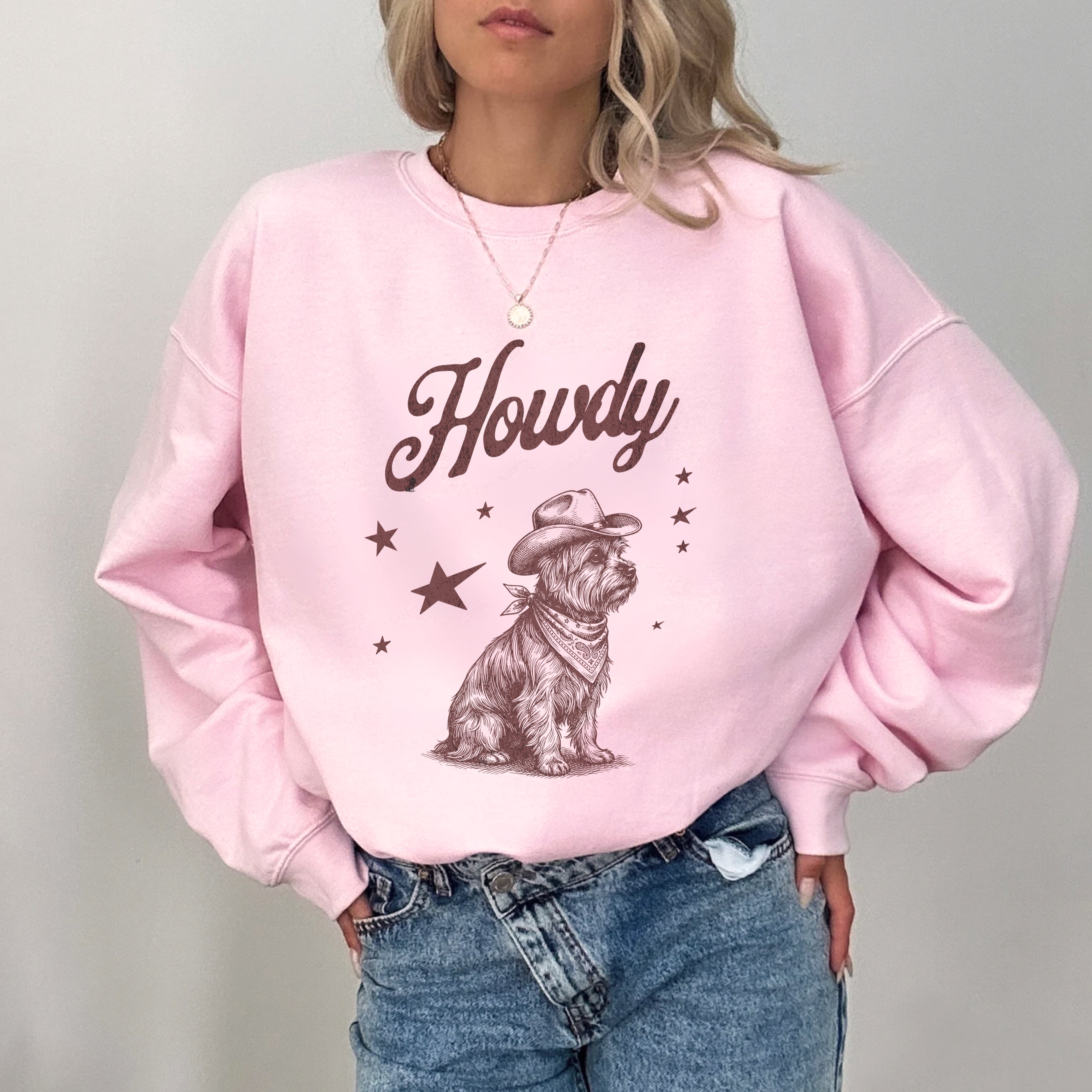 Howdy Yorkshire Terrier Sweatshirt