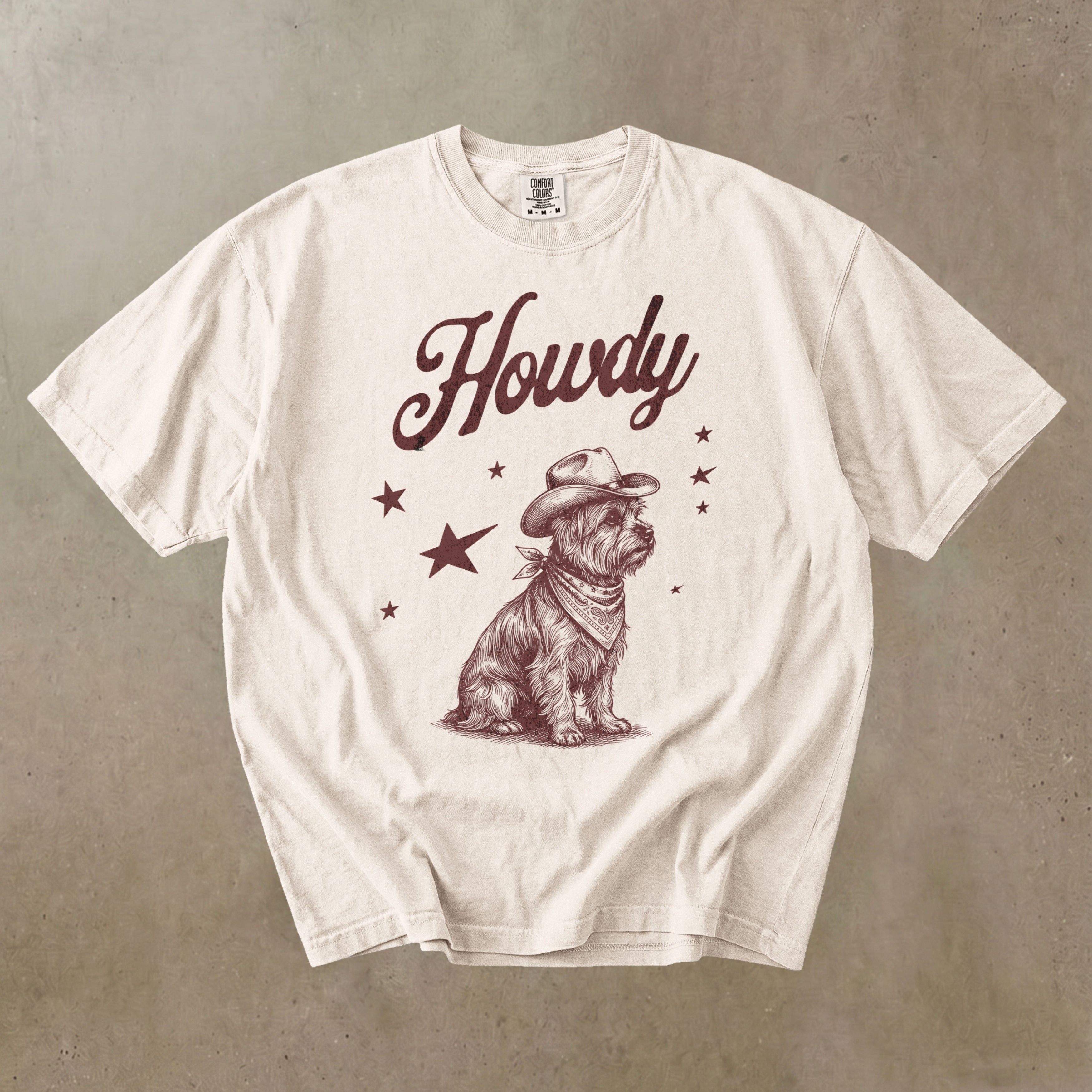 Howdy Yorkshire Terrier T-shirt