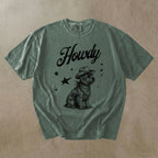 Howdy Yorkshire Terrier T-shirt