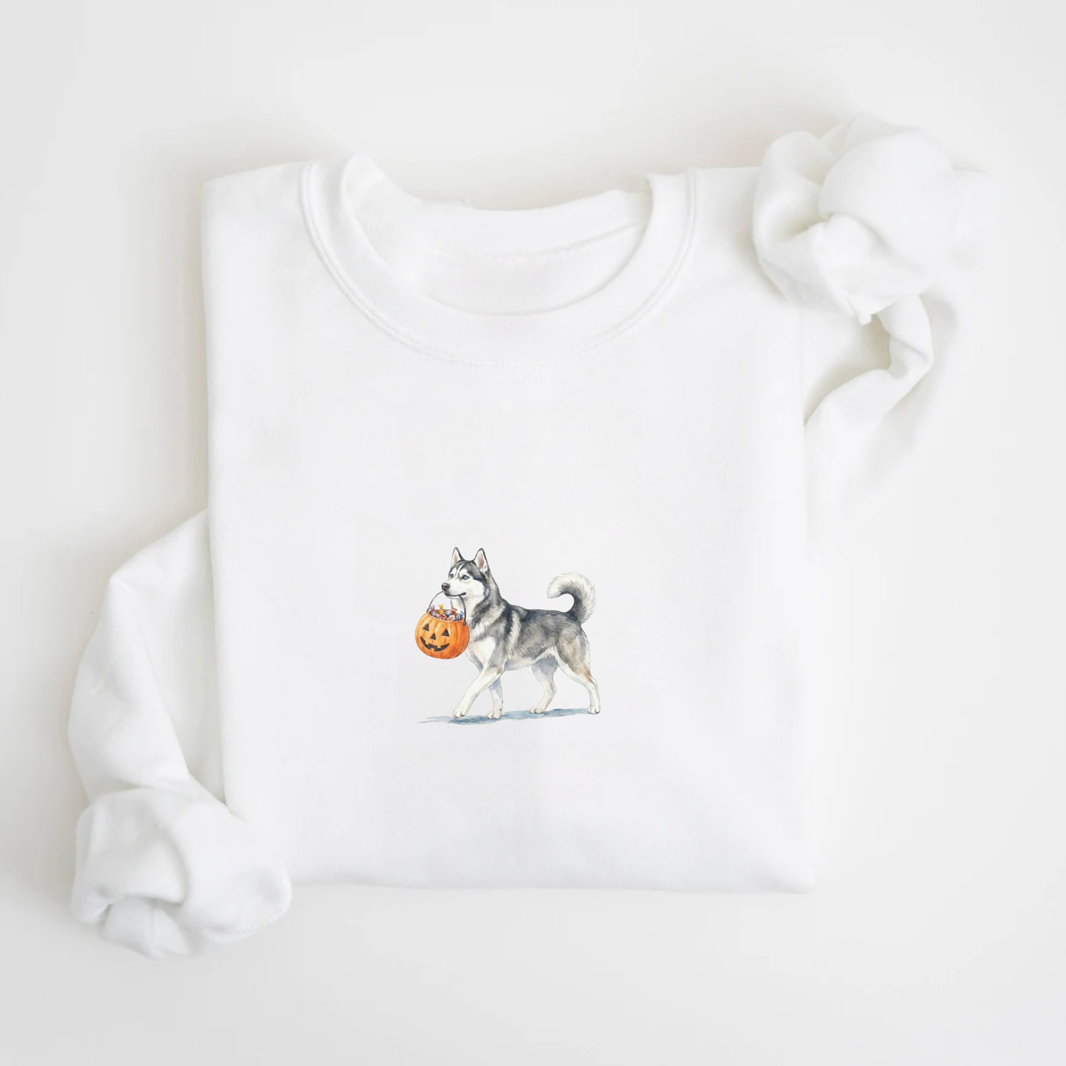 Husky Halloween Sweatshirt