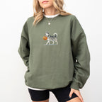 Husky Halloween Sweatshirt