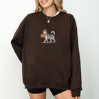 Husky Halloween Sweatshirt