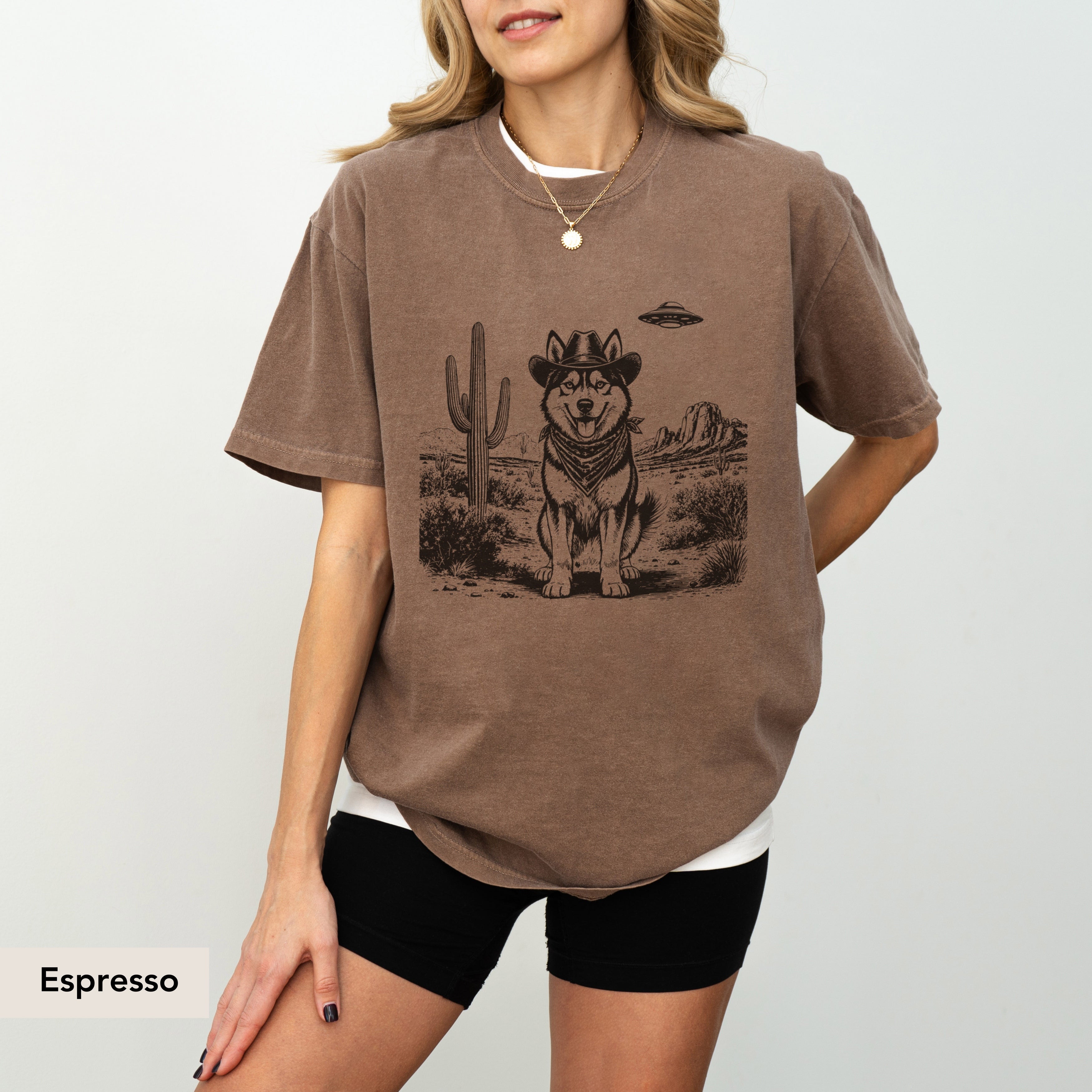 Husky UFO shirt