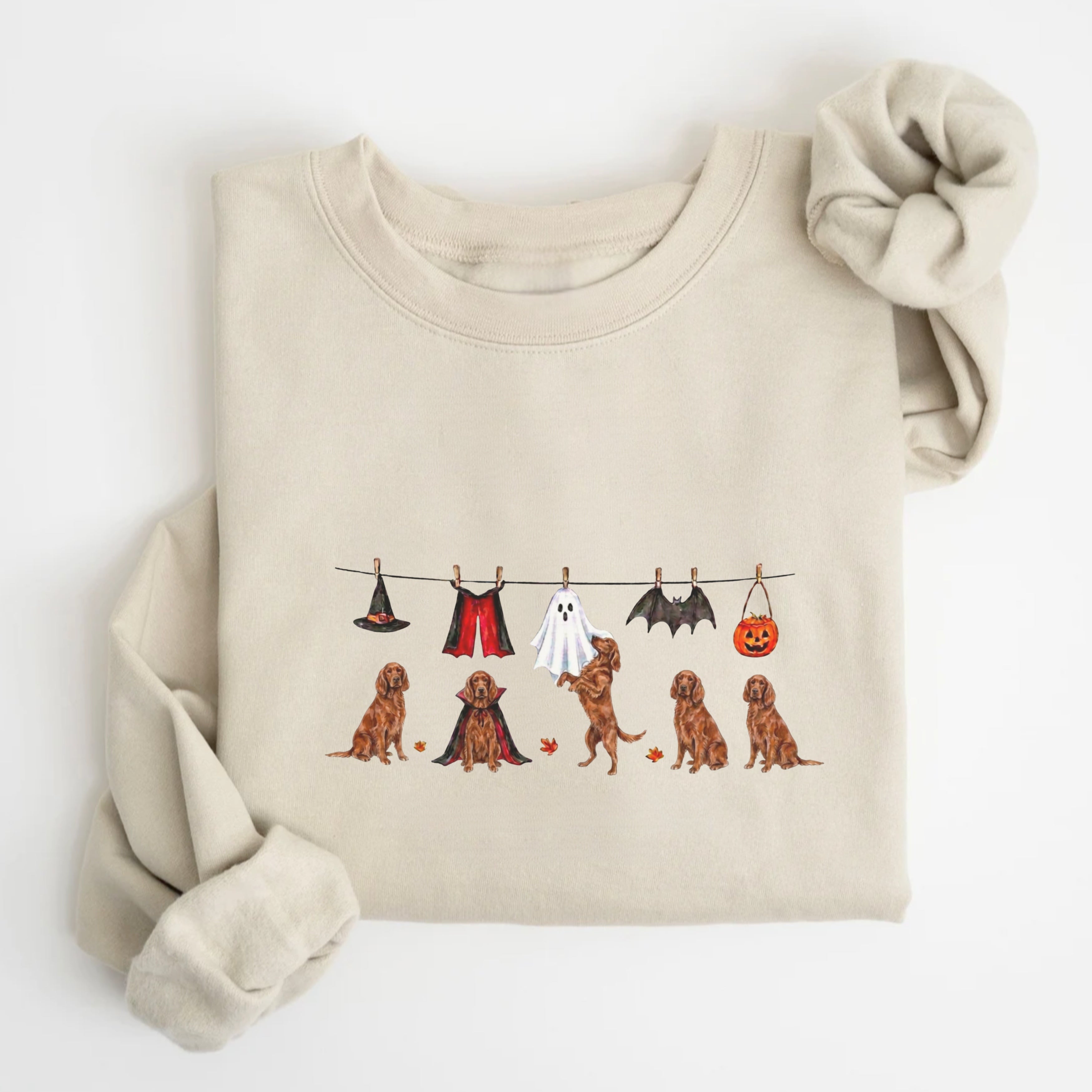 Irish setter Halloween Sweatshirt