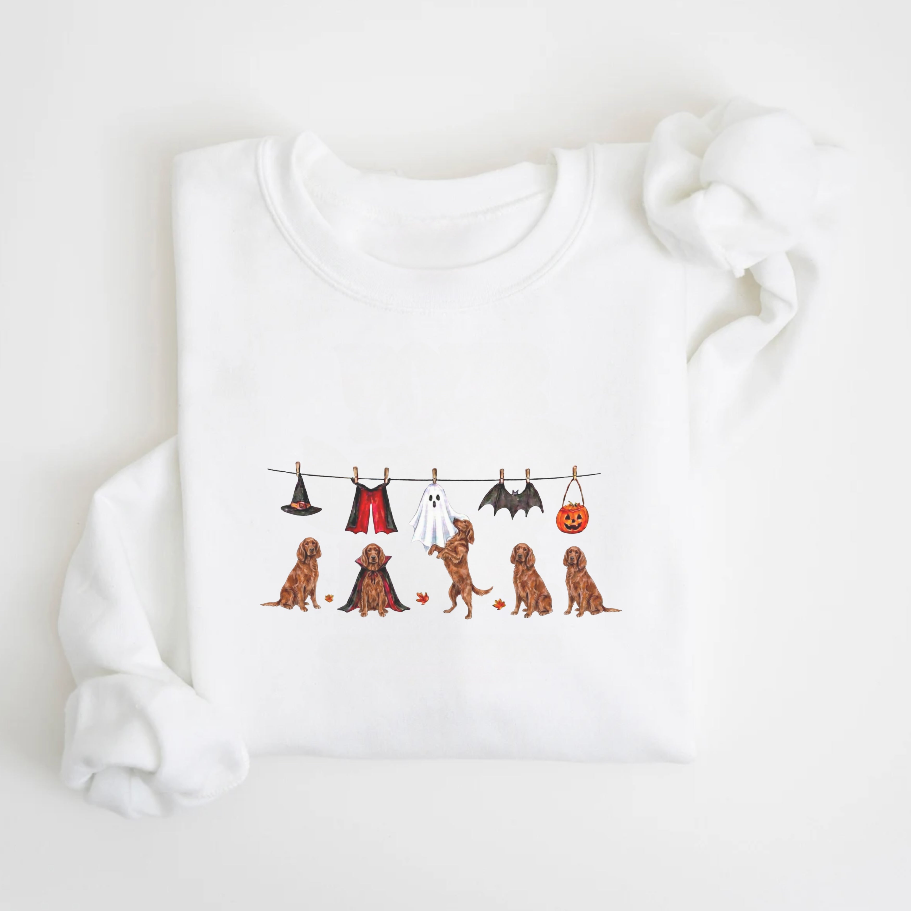Irish setter Halloween Sweatshirt