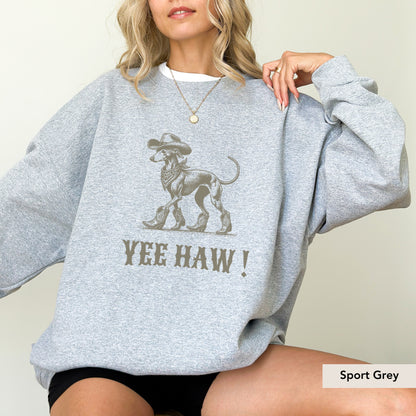 Italian Greyhound Yeehaw Sweatshirt