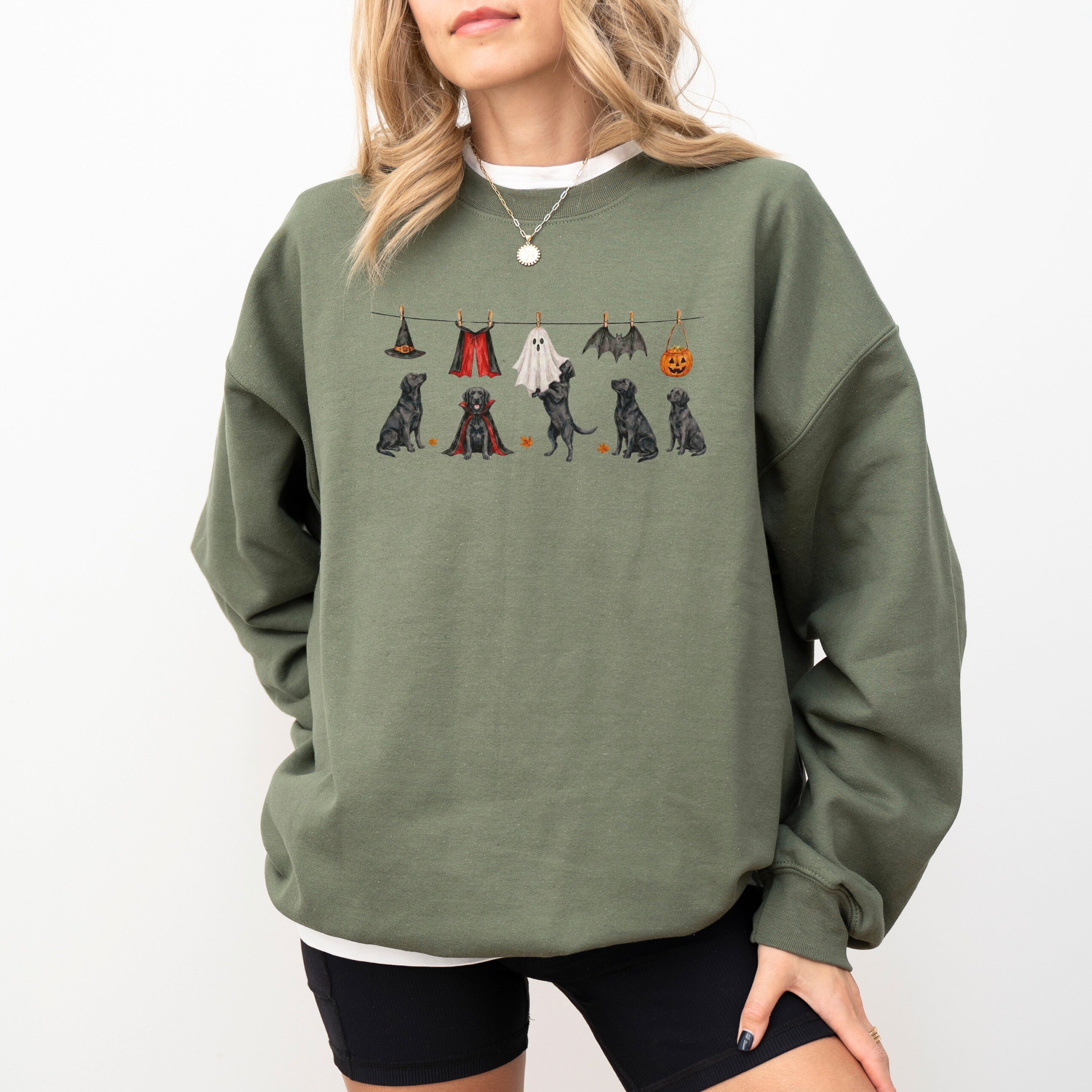 Labrador Black Halloween Sweatshirt