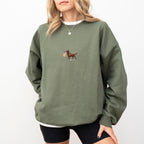 Labrador Chocolate USA Sweatshirt
