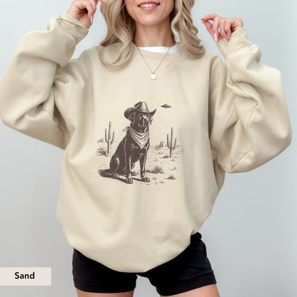 Labrador Retriever UFO Sweatshirt