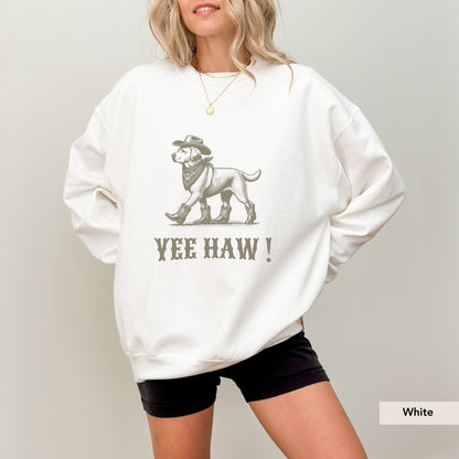 Labrador Retriever Yeehaw Sweatshirt