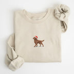 Labrador retriever chocolate Christmas Sweatshirt