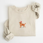 Labrador retriever fox red  Christmas Sweatshirt