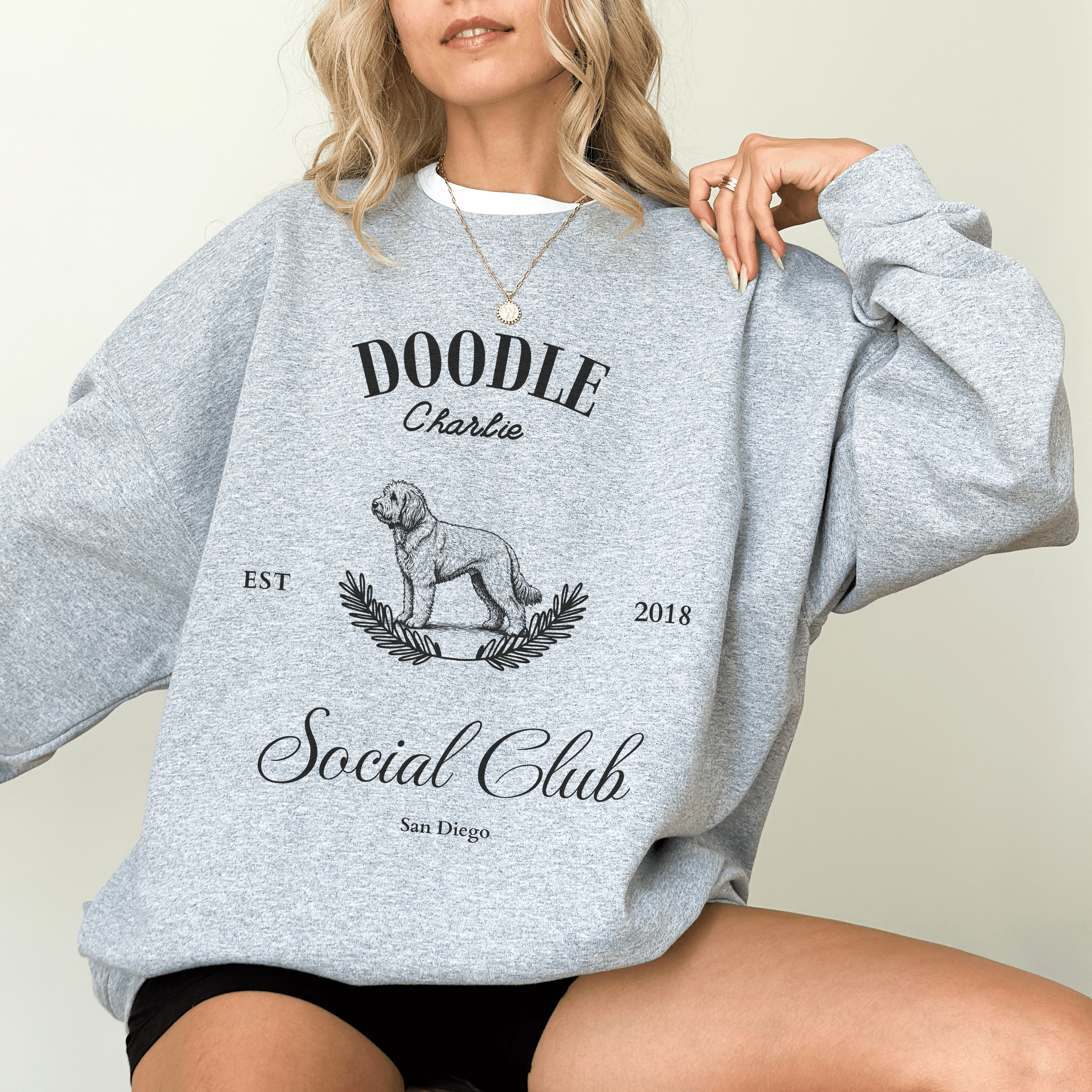 Custom Pet Social Club Sweatshirt