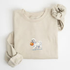 Maltese Halloween Sweatshirt