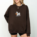 Maltese Halloween Sweatshirt