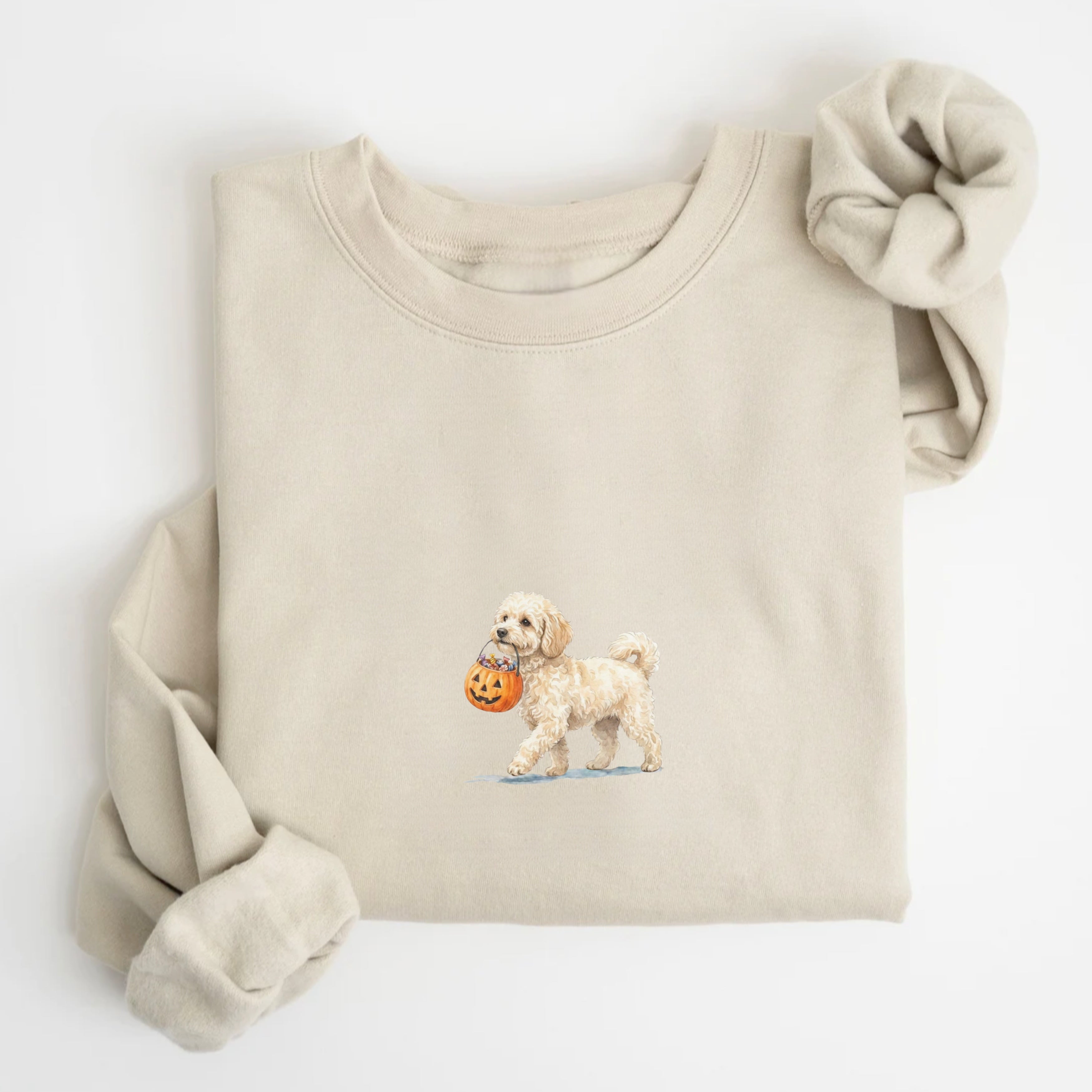 Maltipoo Halloween Sweatshirt