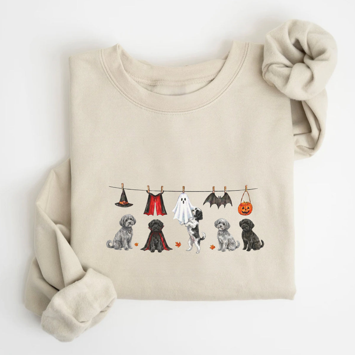 Maltipoo Halloween Sweatshirt