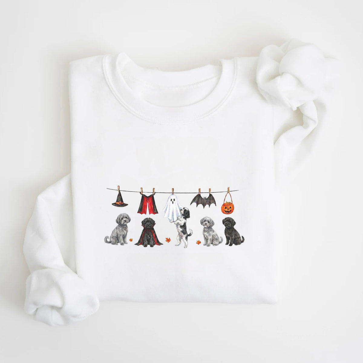 Maltipoo Halloween Sweatshirt