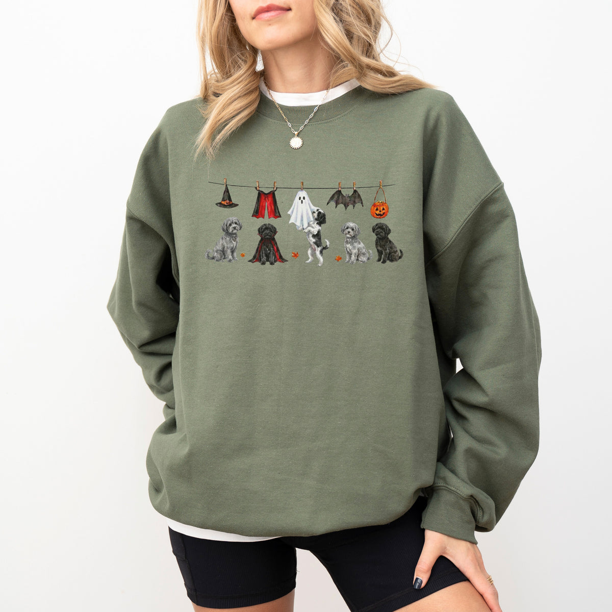Maltipoo Halloween Sweatshirt