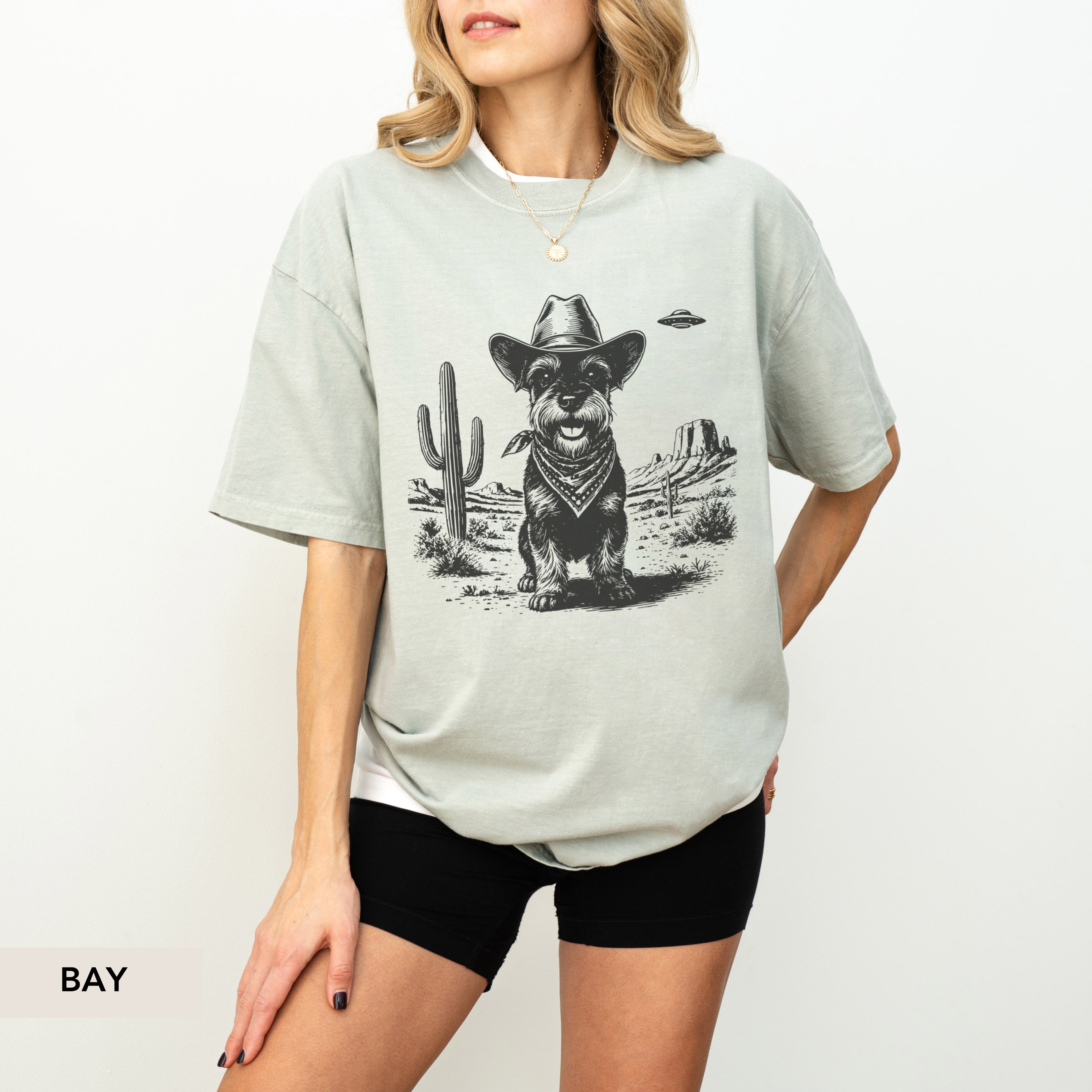 Miniature Schnauzer UFO shirt