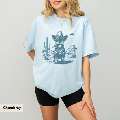 Miniature Schnauzer UFO shirt