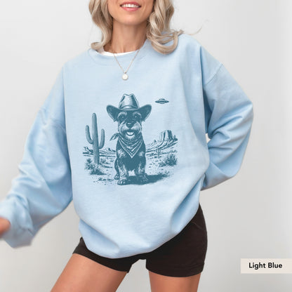 Miniature Schnauzer UFO Sweatshirt