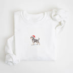 Miniature schnauzer salt pepper  Christmas Sweatshirt