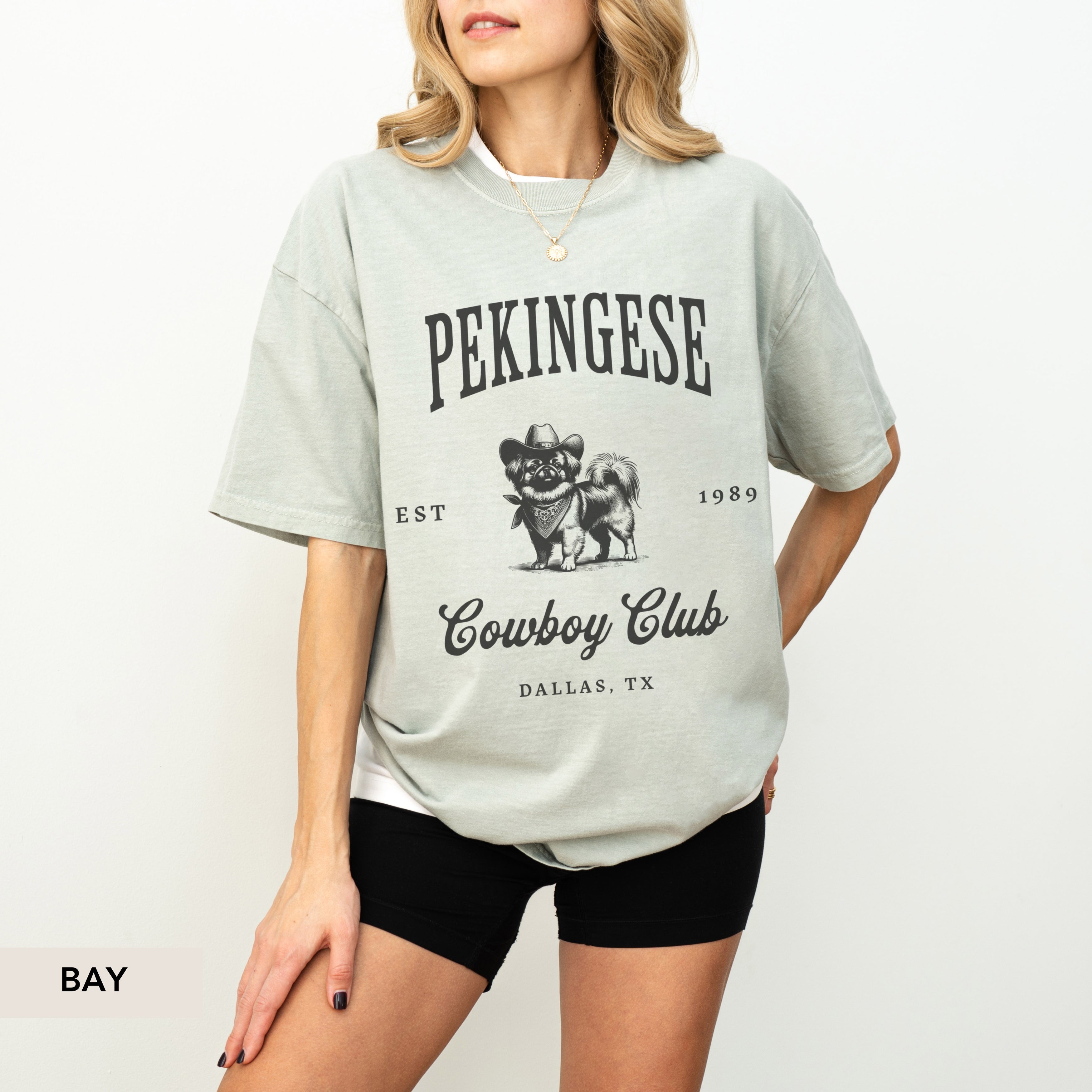 Pekingese Cowboy Club Shirt