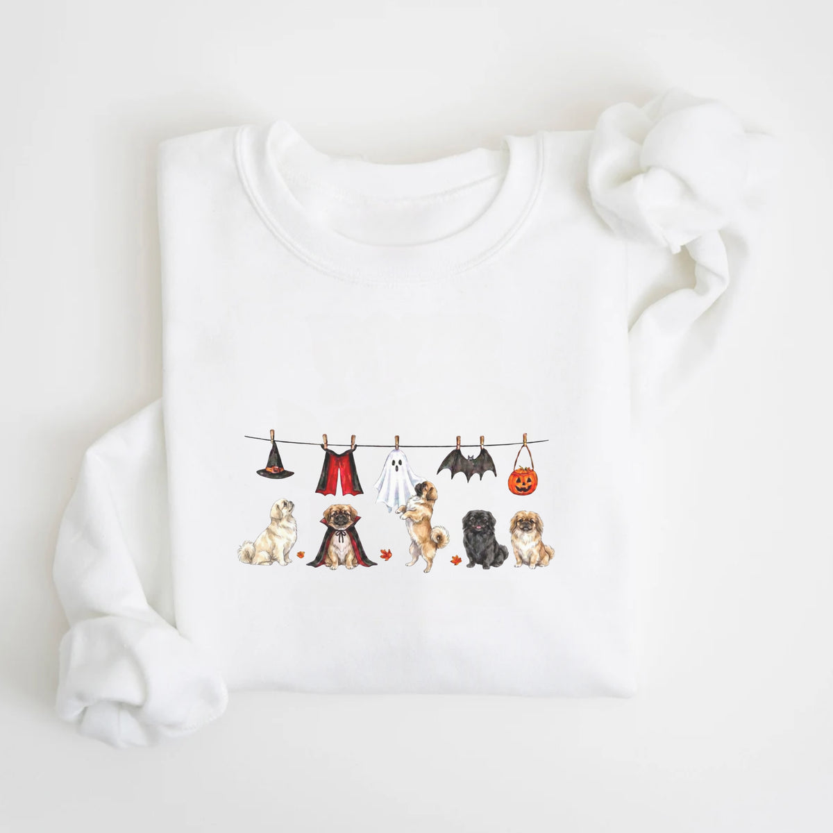 Pekingese Halloween Sweatshirt
