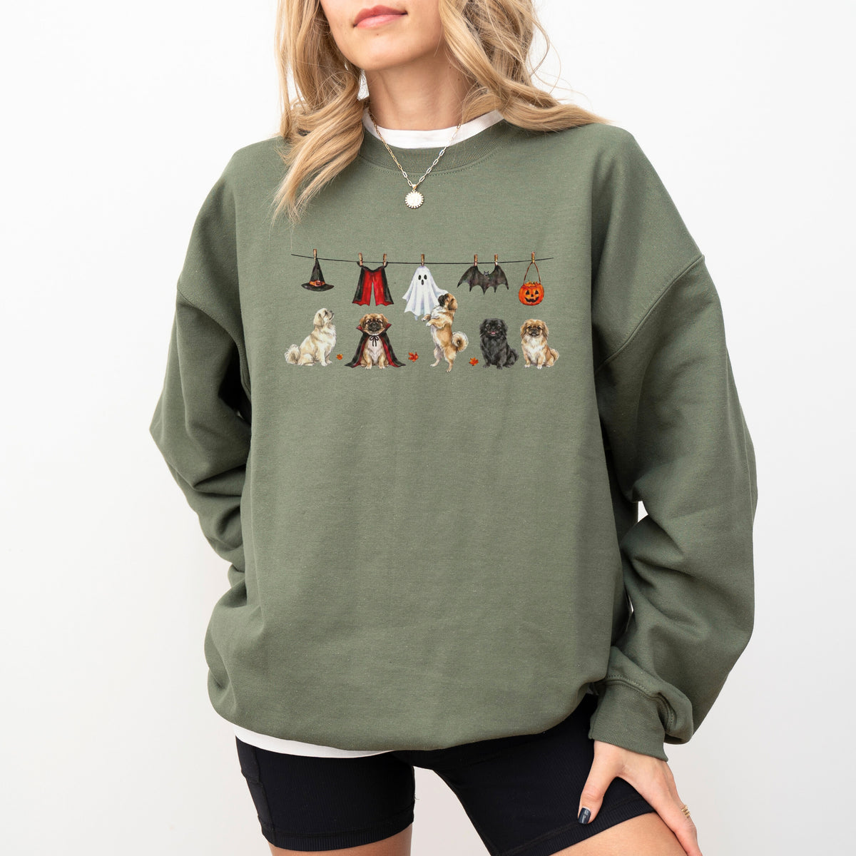Pekingese Halloween Sweatshirt