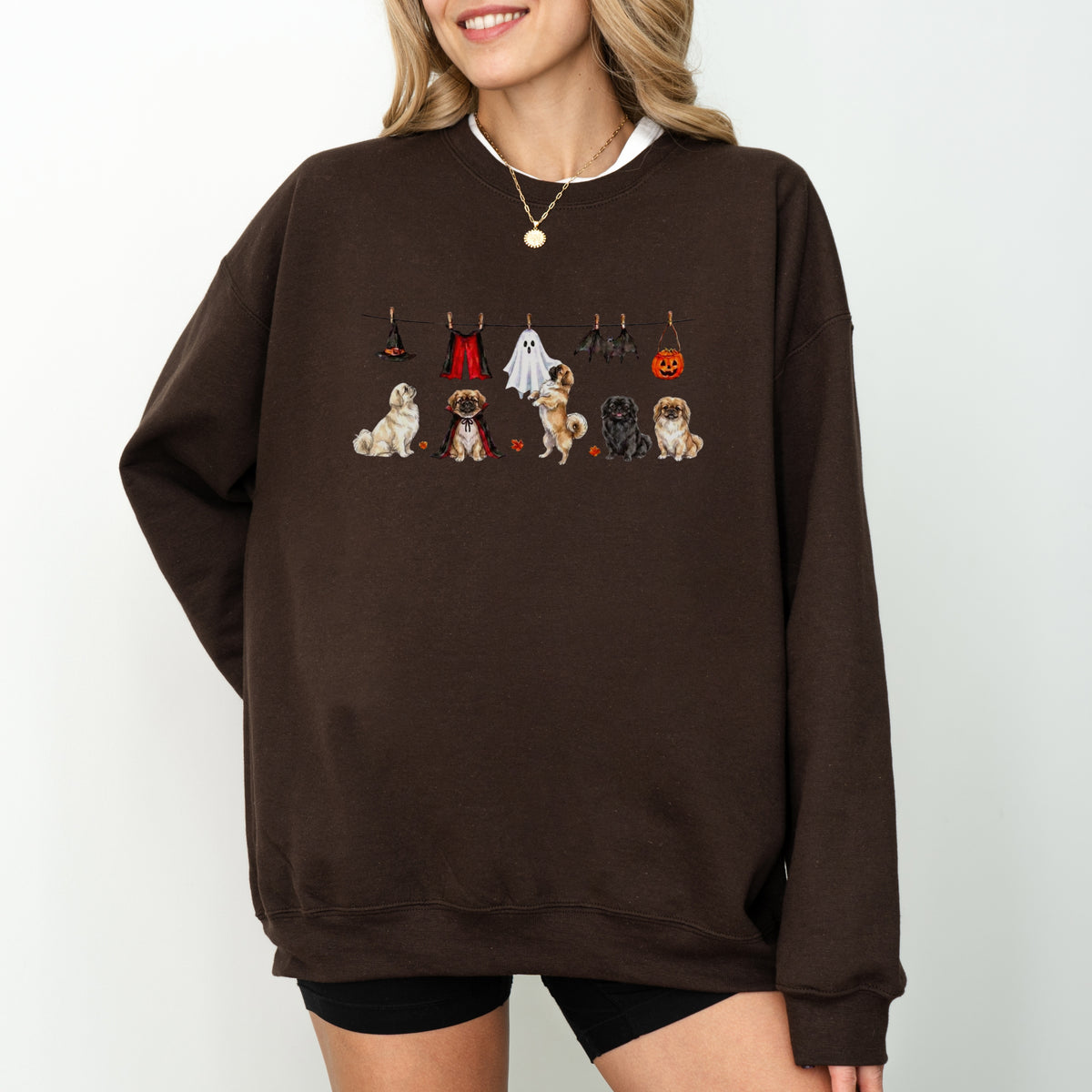 Pekingese Halloween Sweatshirt