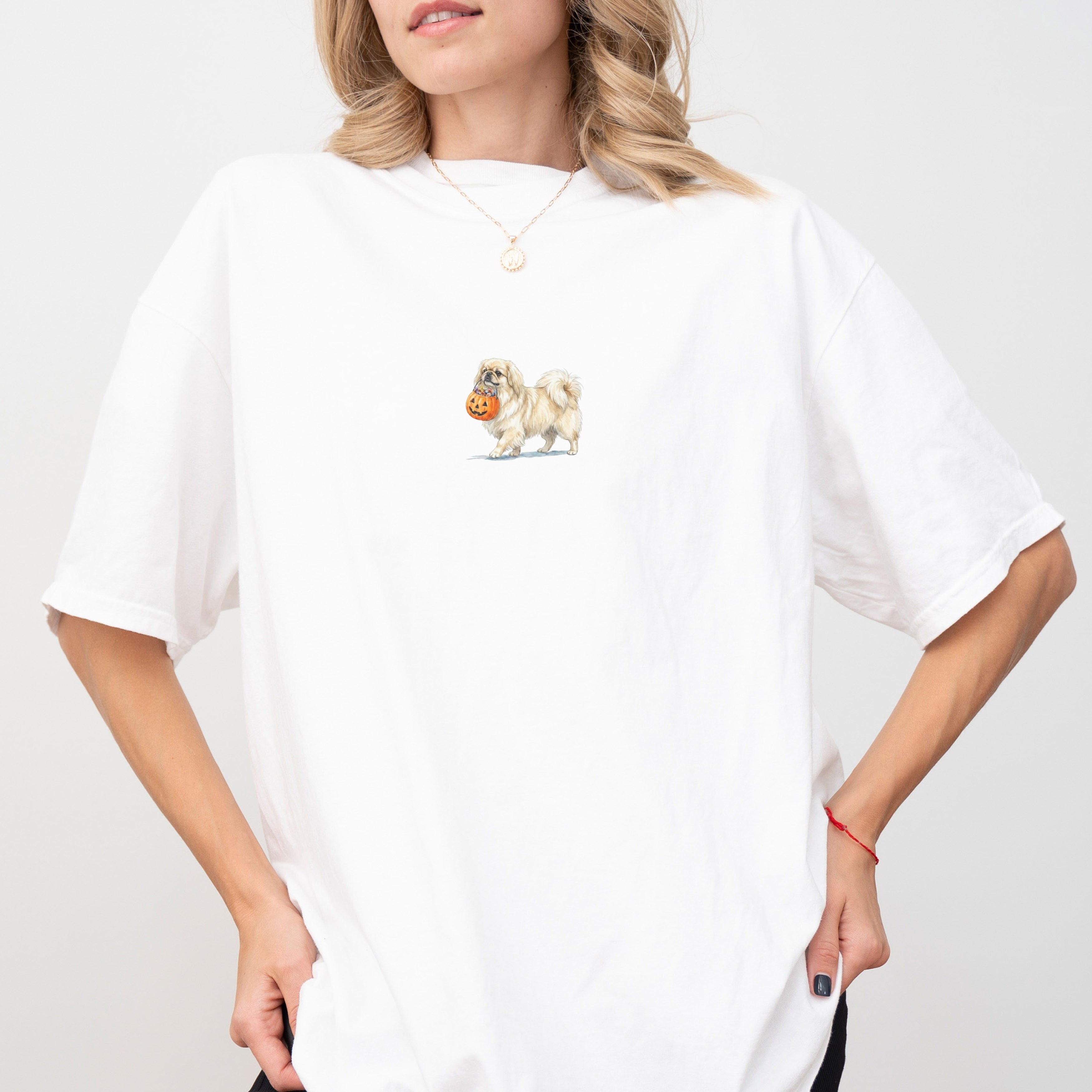 Pekingese Halloween T-shirt