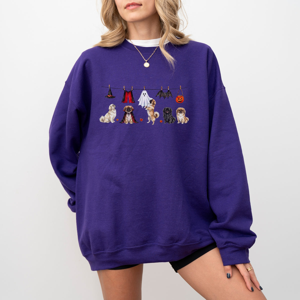 Pekingese Halloween Sweatshirt