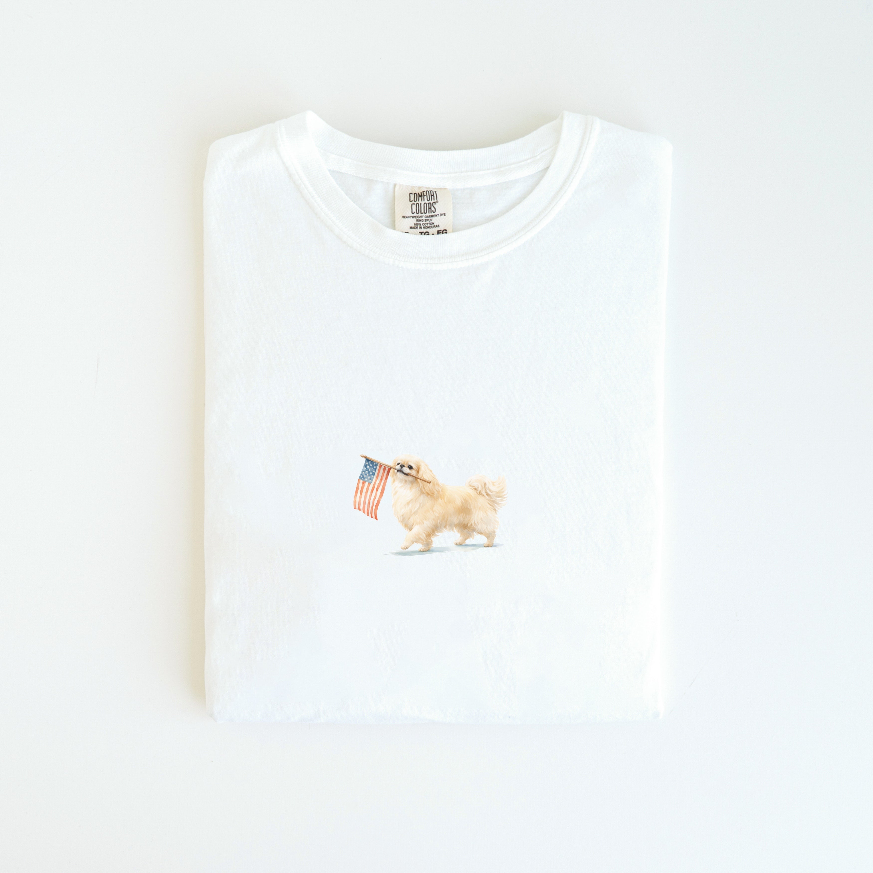 Pekingese USA T-shirt
