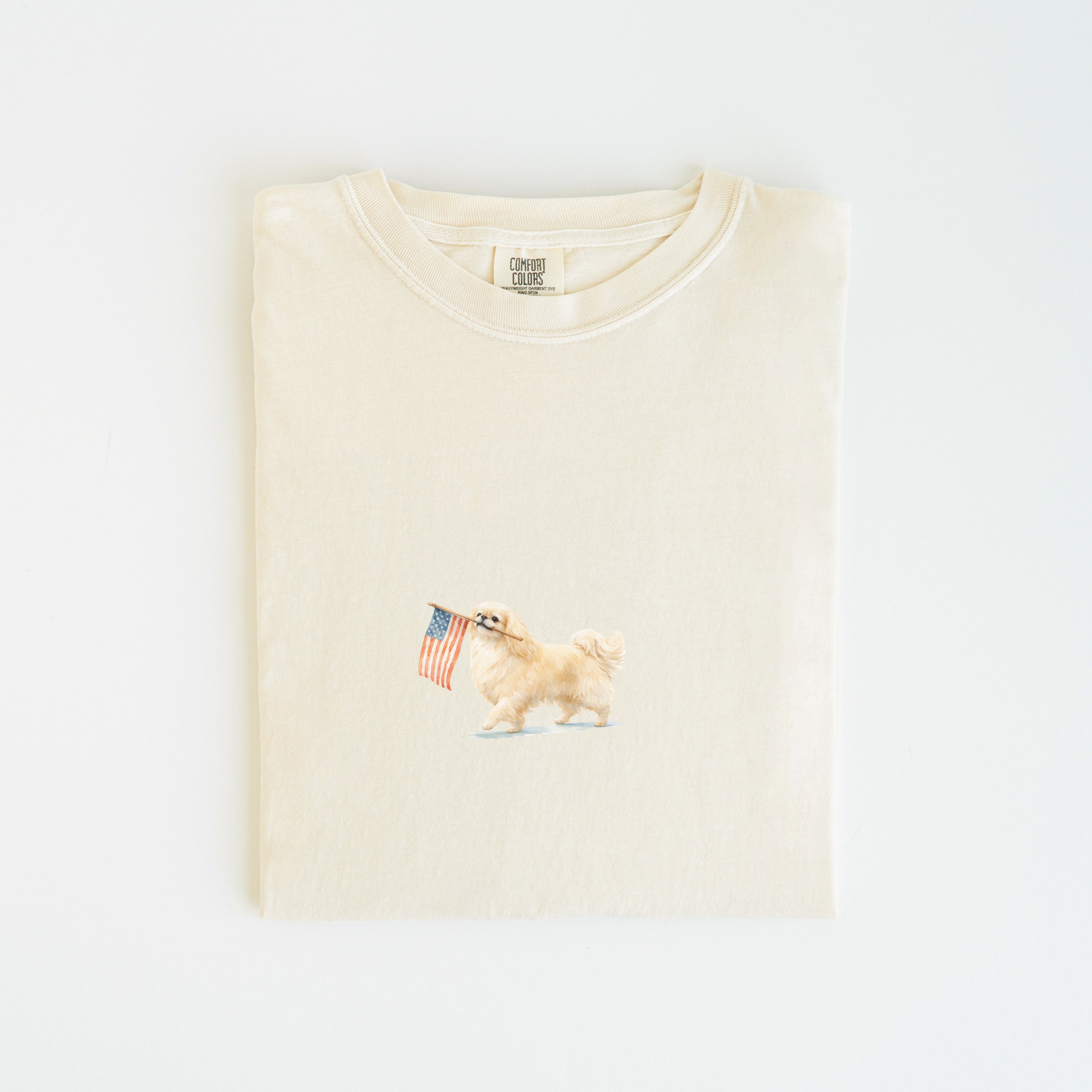 Pekingese USA T-shirt